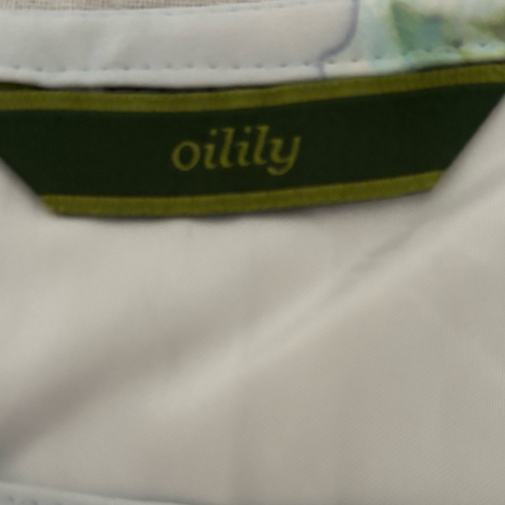 Oilily Silk - Floral Skirt. Size 8. - Picture 5 of 7